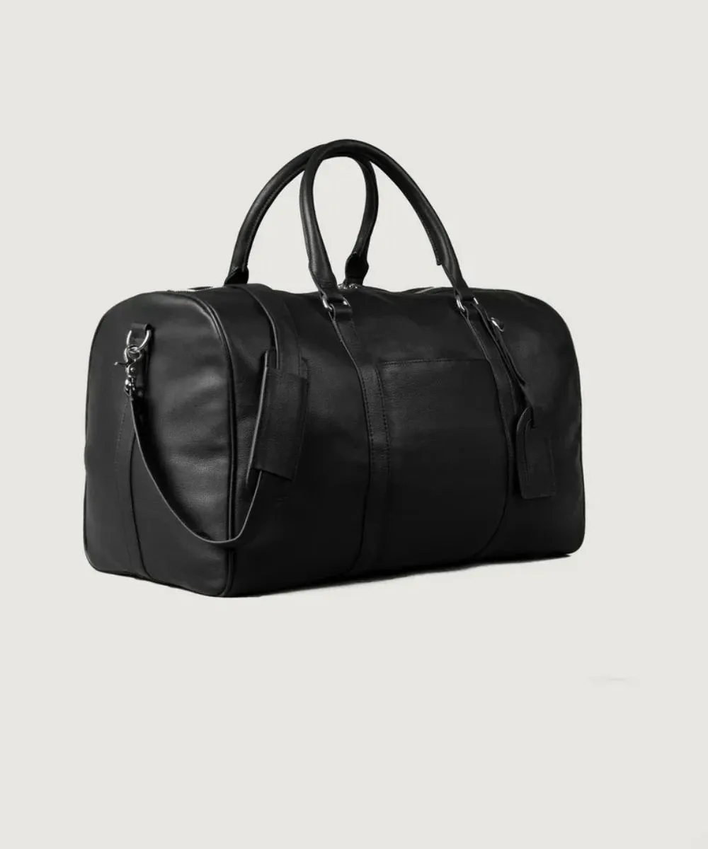THE BROWN LEATHER DUFFLE BAG - Image 2