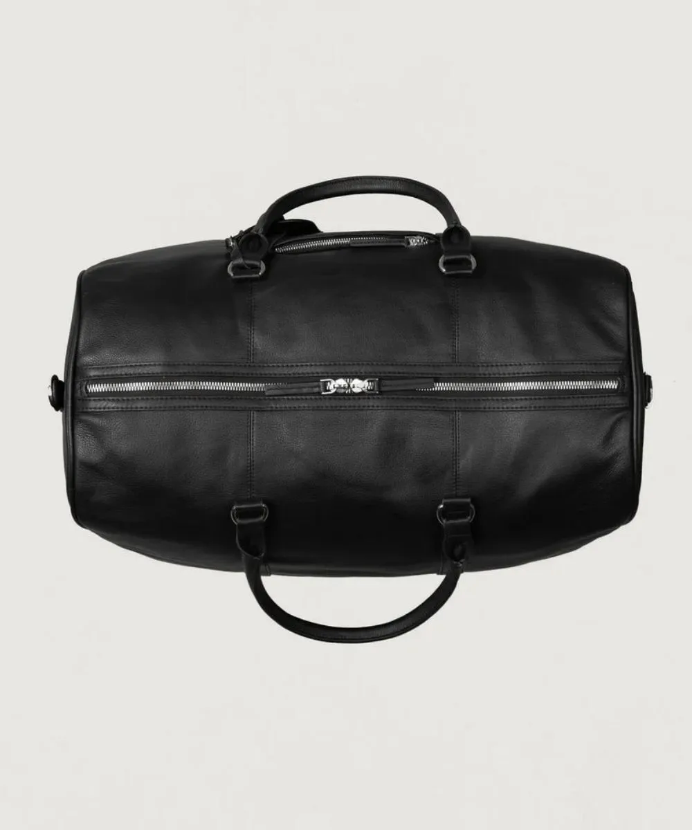 THE BROWN LEATHER DUFFLE BAG - Image 3