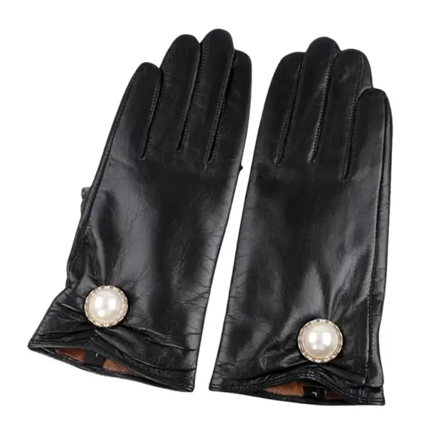 designer leather dress gloves for men