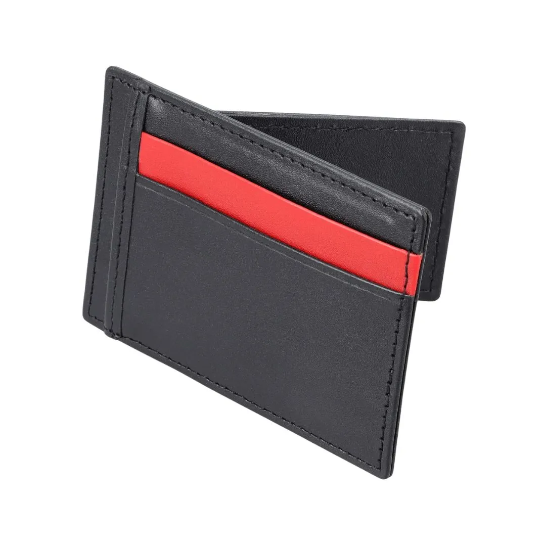 Men's Leather Card Holder with Multiple Card Slots - Image 3