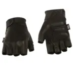 Men's full coverage fingerless gloves with gel palm