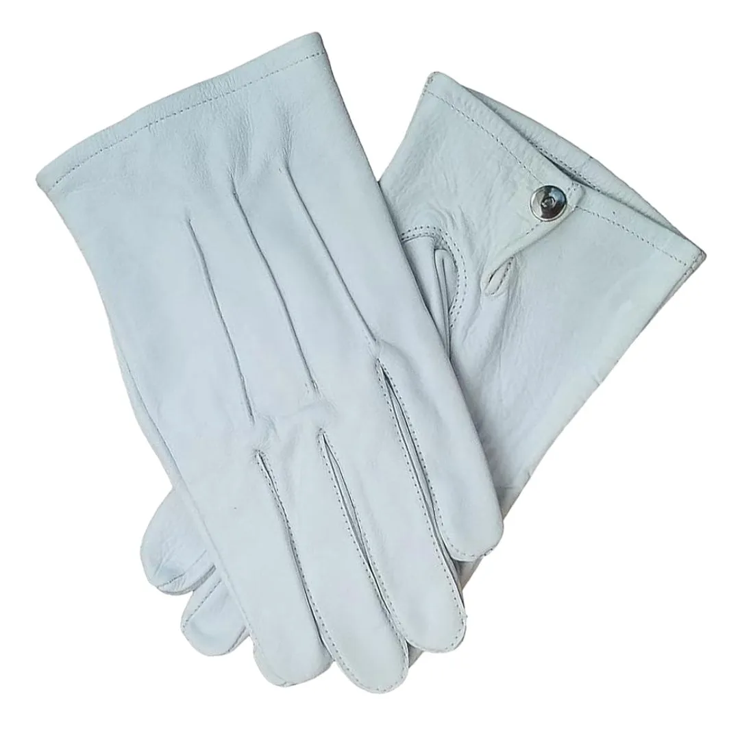 Men's leather dress gloves