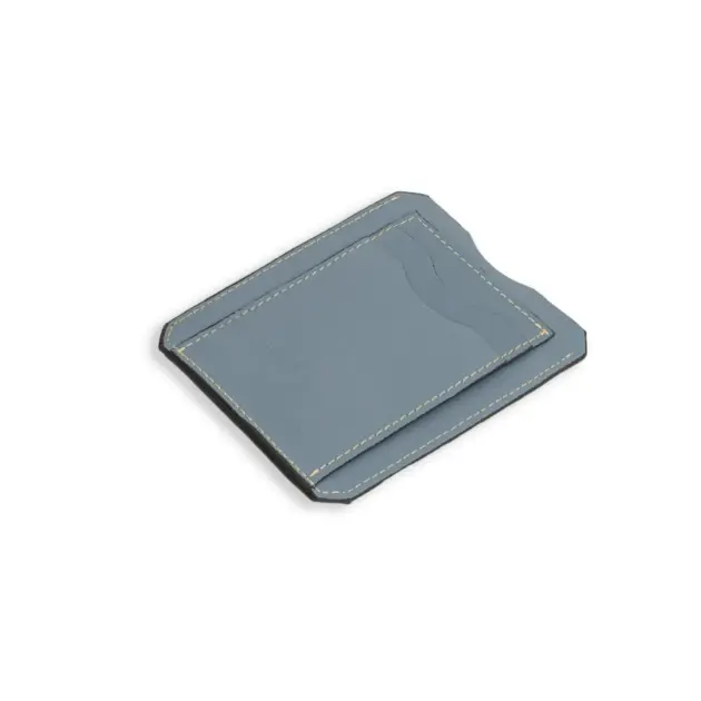Men's compact leather card holder