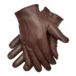 premium leather dress gloves for men