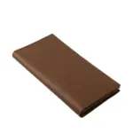 Men's long leather wallet with 11 card slots