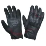 Sunsiraj leather motorcycle gloves for men